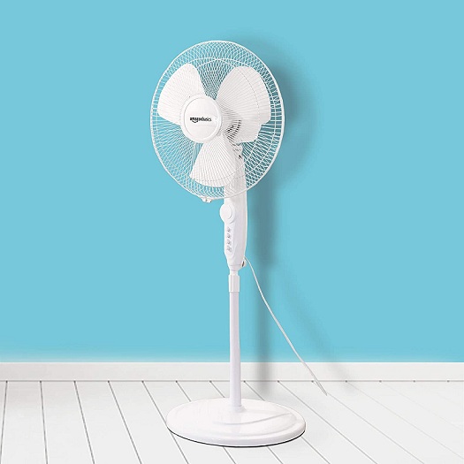 India Desire : Buy AmazonBasics - High Speed Pedestal Fan for Cooling with Automatic Oscillation (400 MM) at Rs. 1897 from Amazon